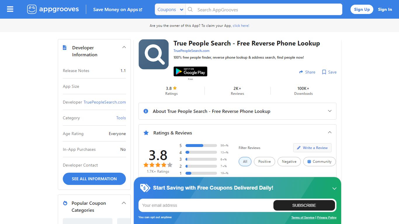 True People Search - Free Reverse Phone Lookup by TruePeopleSearch.com ...